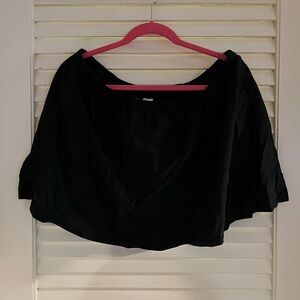 Swimsuits For All Black Swim skirt with brief